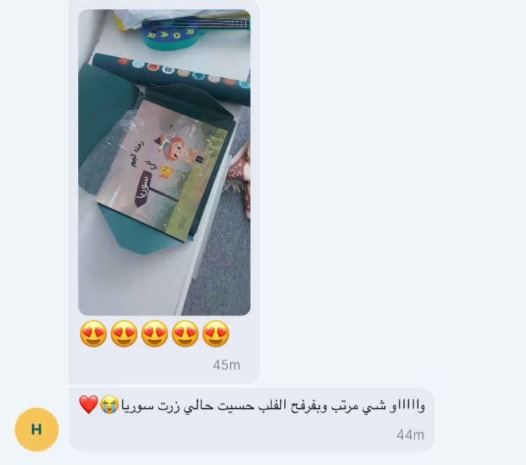 Happy Client Syria - Joozoori